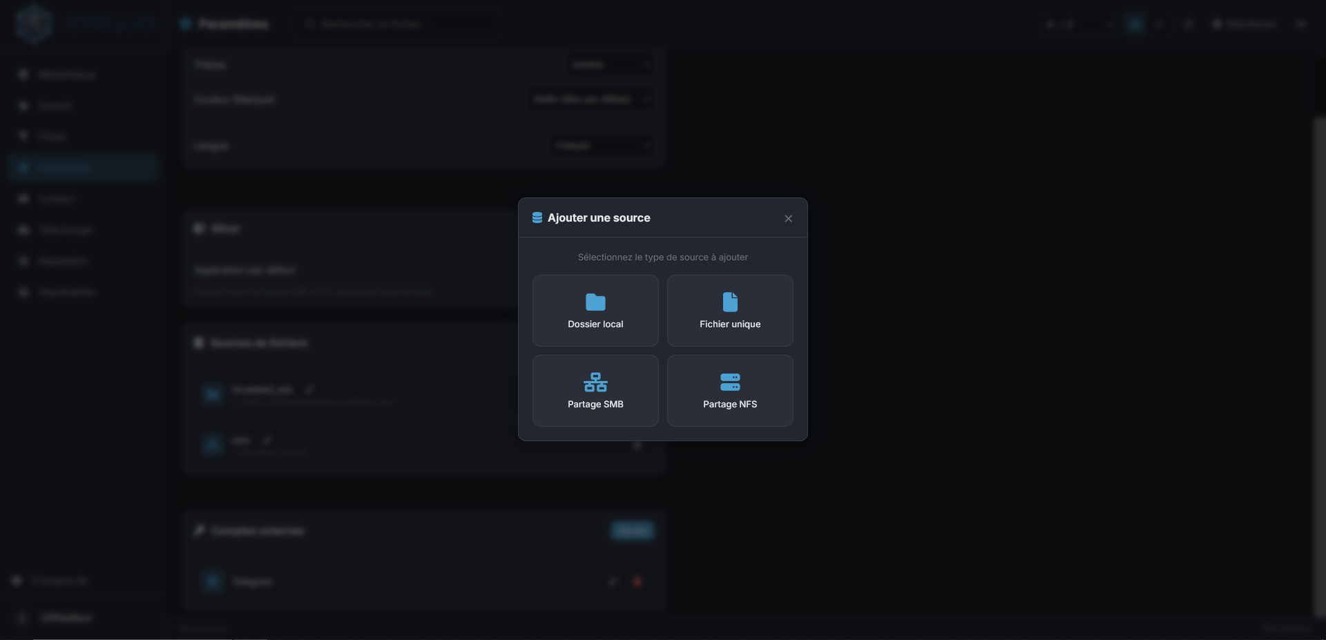 Gestion Multi-Sources